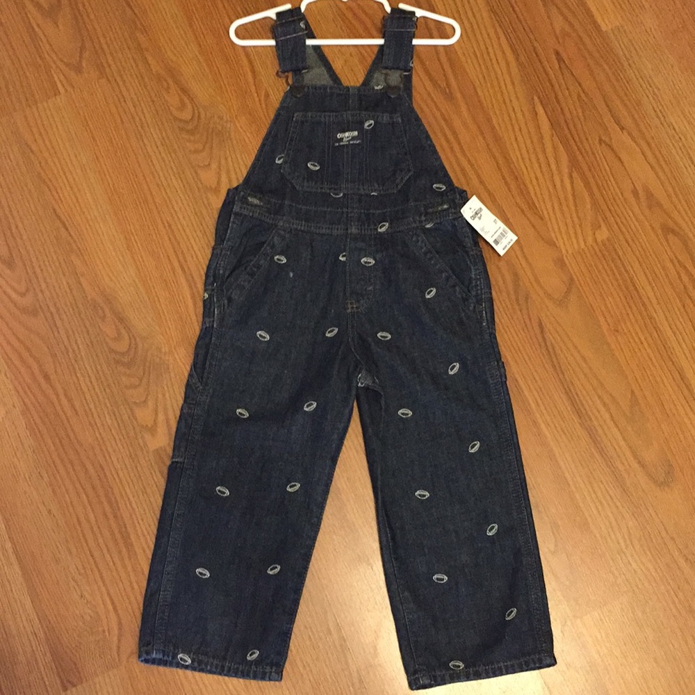 OshKosh denim toddler overalls